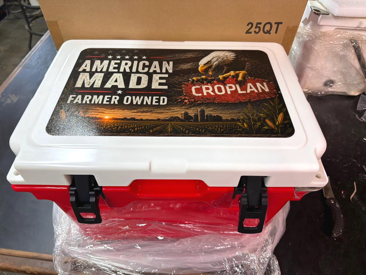 Printed promotional cooler
