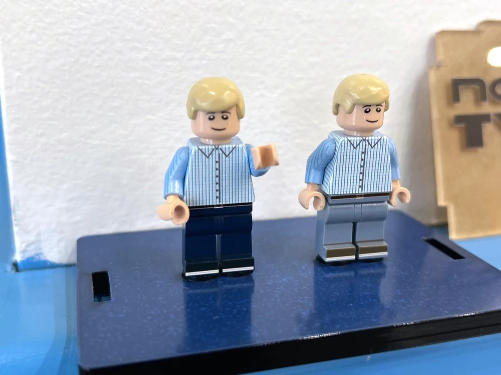 Printed promotional figures